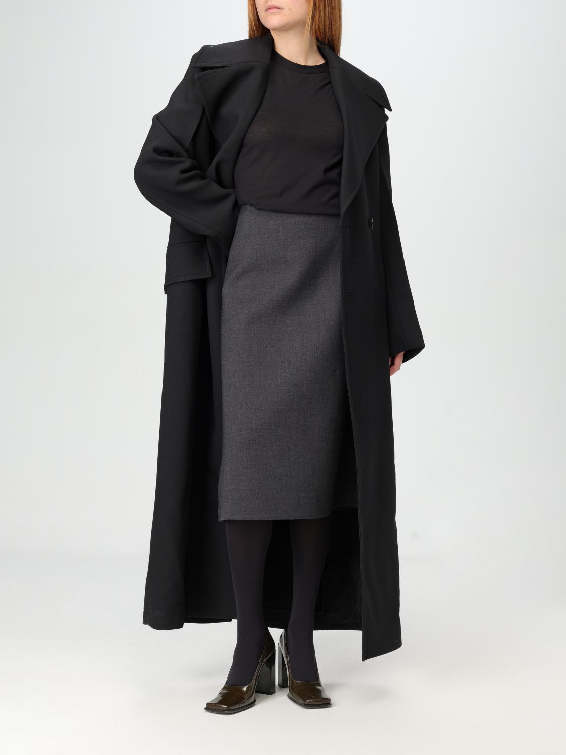 JIL SANDER COAT: Trench coat woman Jil Sander, Black - Img 2