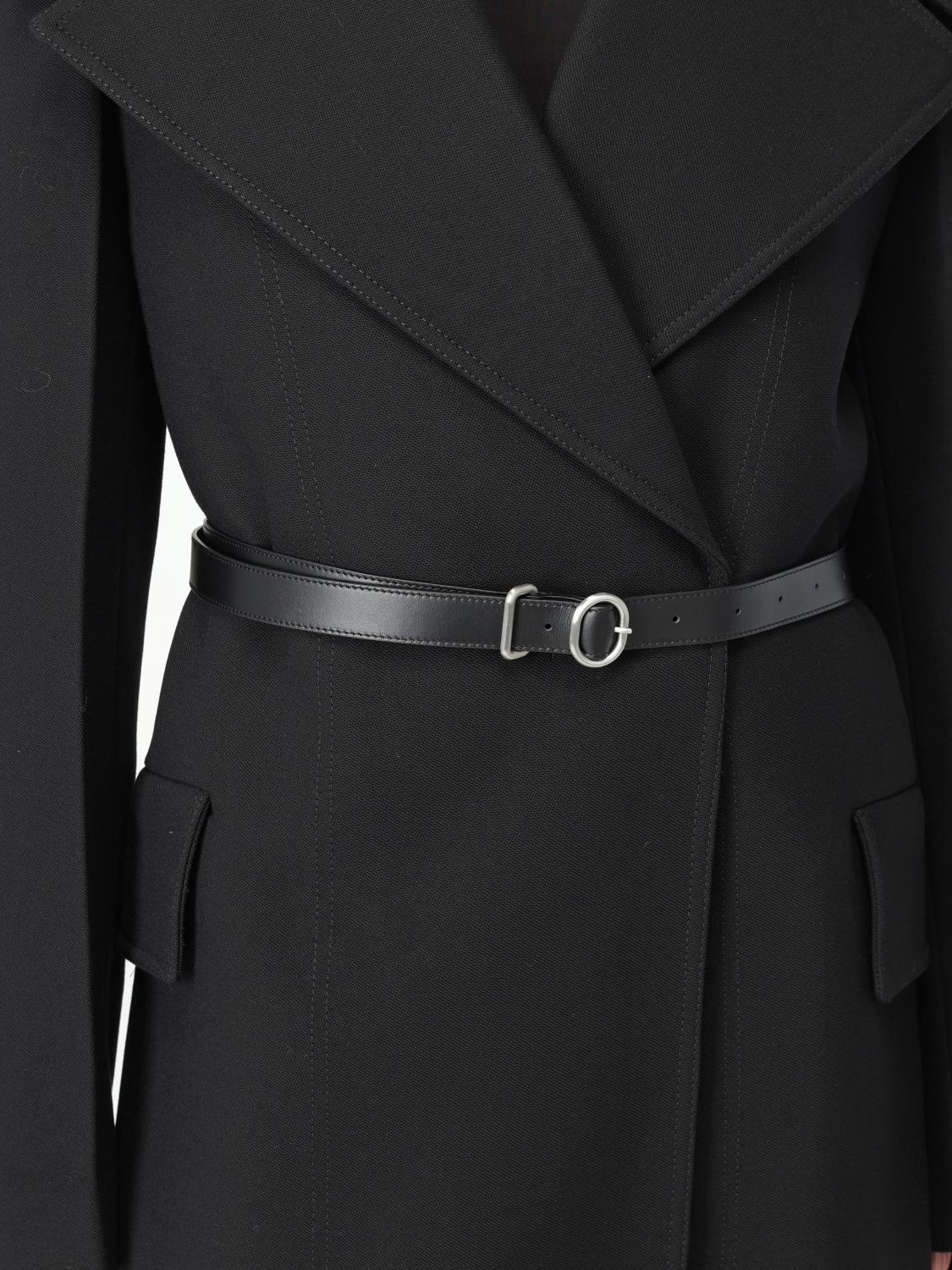 JIL SANDER COAT: Trench coat woman Jil Sander, Black - Img 5