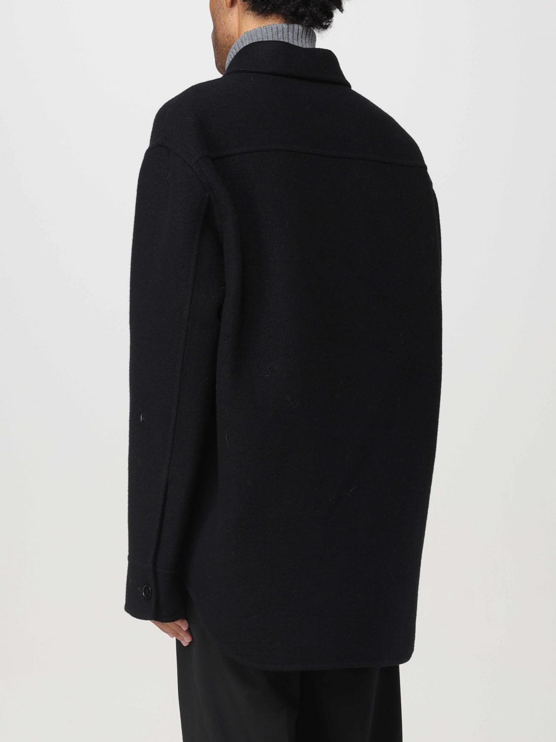 JIL SANDER MANTEAU: Trenchs homme Jil Sander, Noir - Img 3