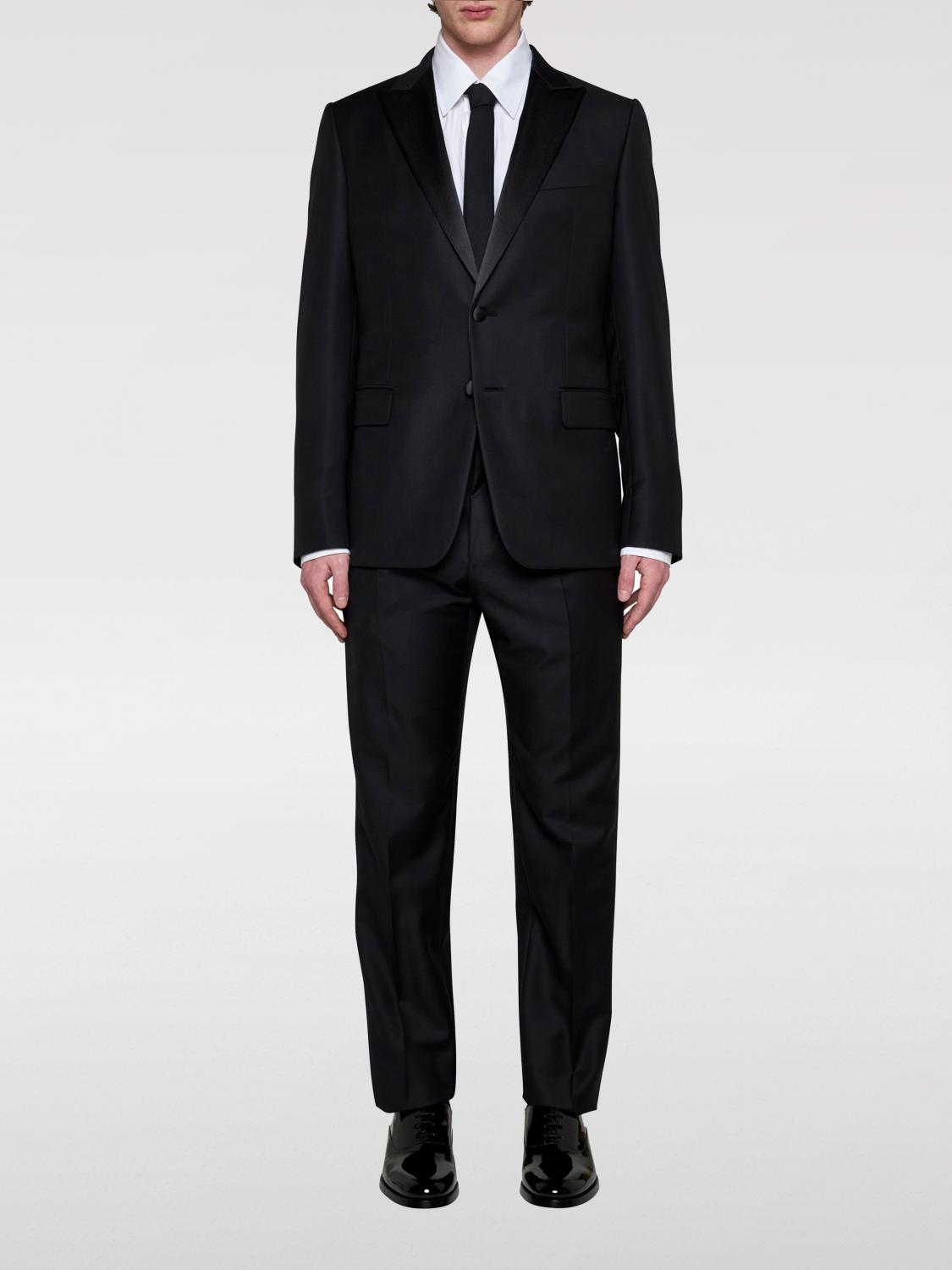 美品 VALENTINO ブラックフォーマルスーツ ダブル カジュアル カシミヤ Valentino スーツ メンズ - ブラック | 4V3CDS809HW | GIGLIO.COM