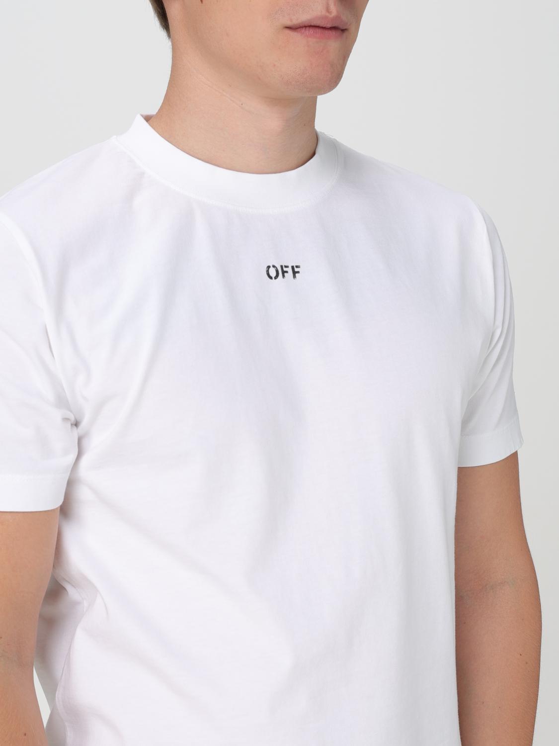 Off-White T-shirt men - White | OMAA027C99JER0170110 | GIGLIO.COM