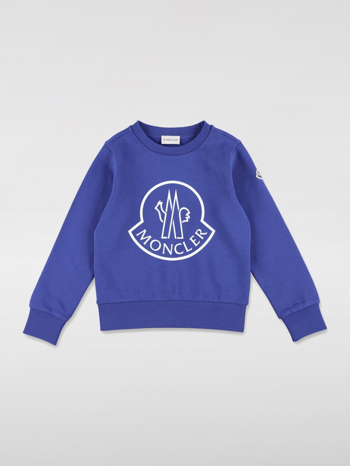モンクレール　キッズ　トレーナー Moncler Sweater kids - Blue | 8G00011899PS | GIGLIO.COM