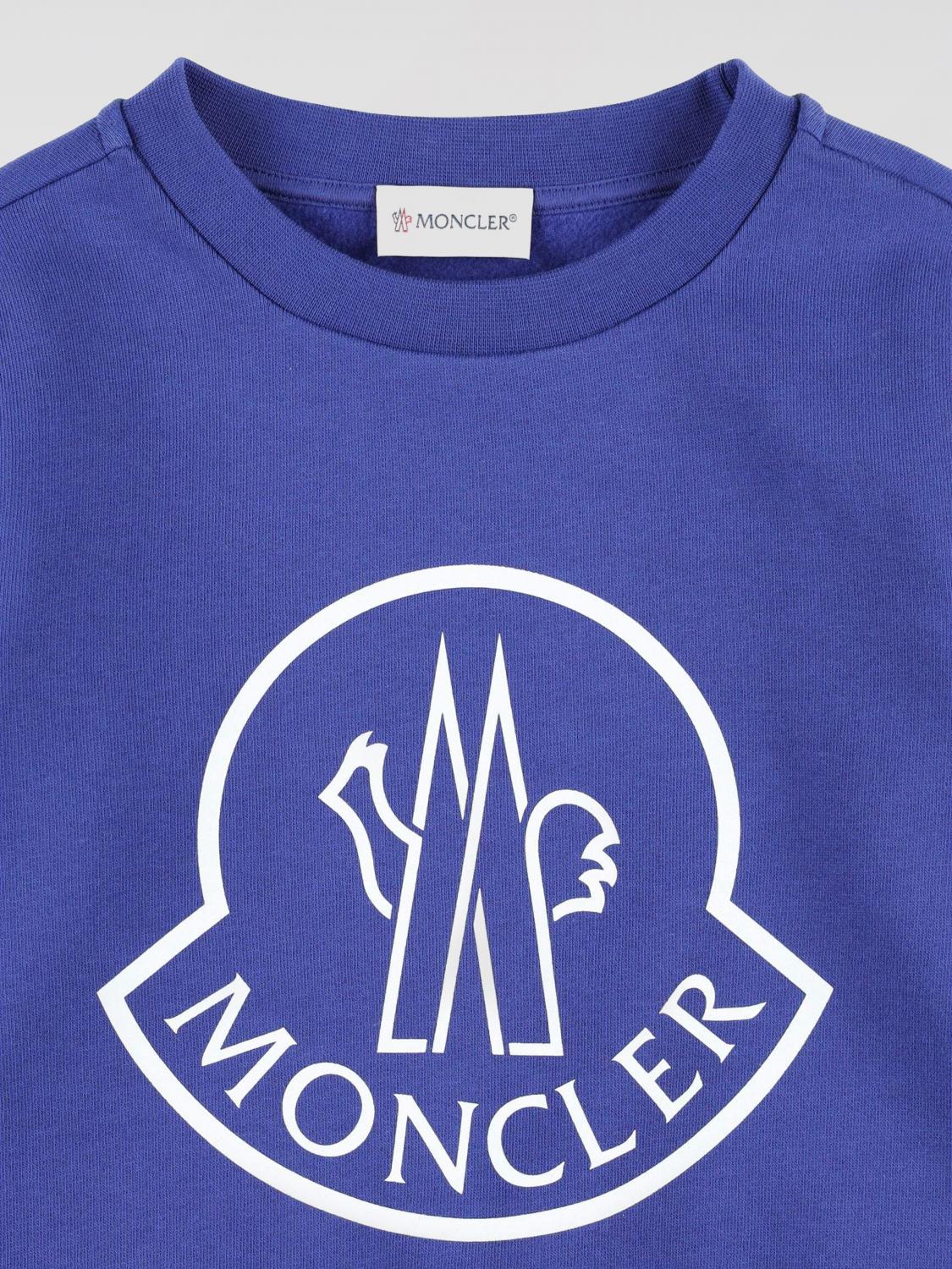 Moncler Sweater kids - Blue | 8G00011899PS | GIGLIO.COM