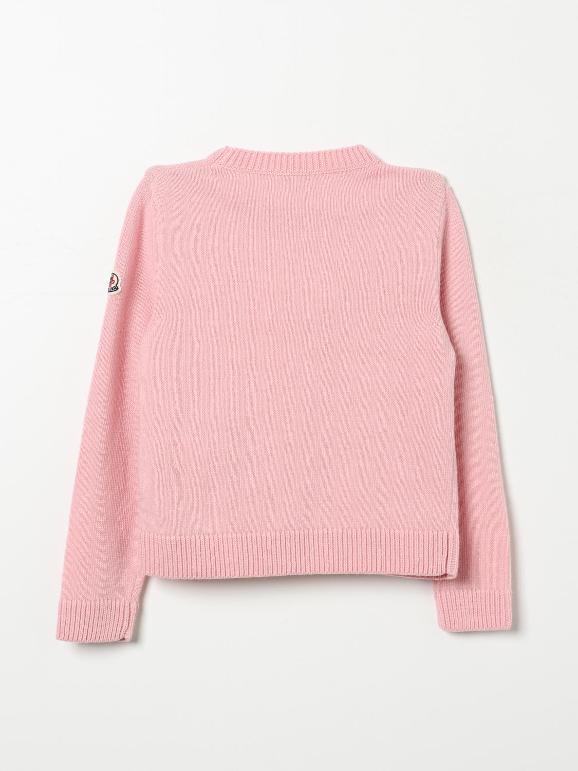 MONCLER SWEATER: Sweater kids Moncler, Pink - Img 2
