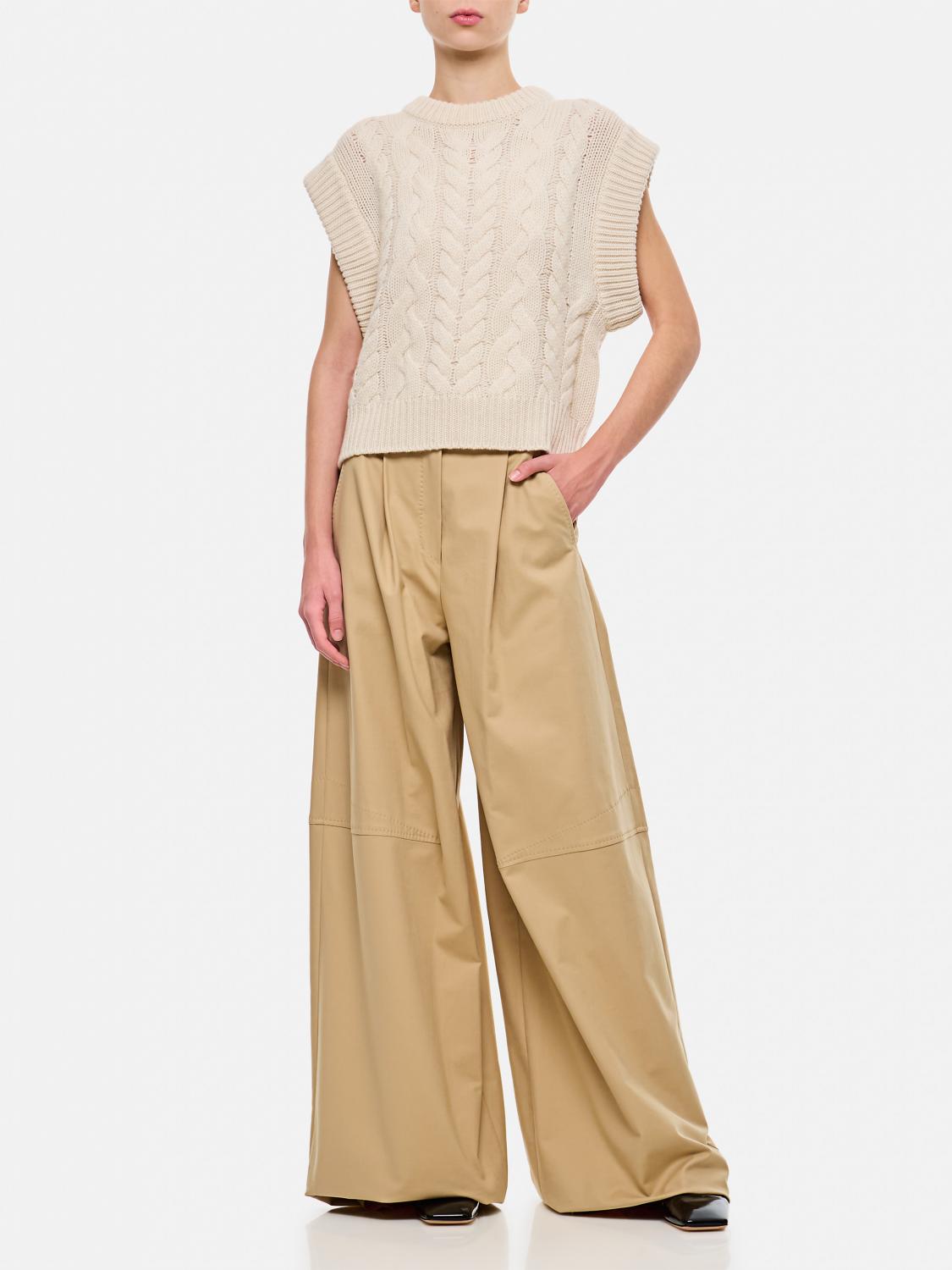 MAX MARA PANTALON: Pantalon femme Max Mara, Blanc - Img 2