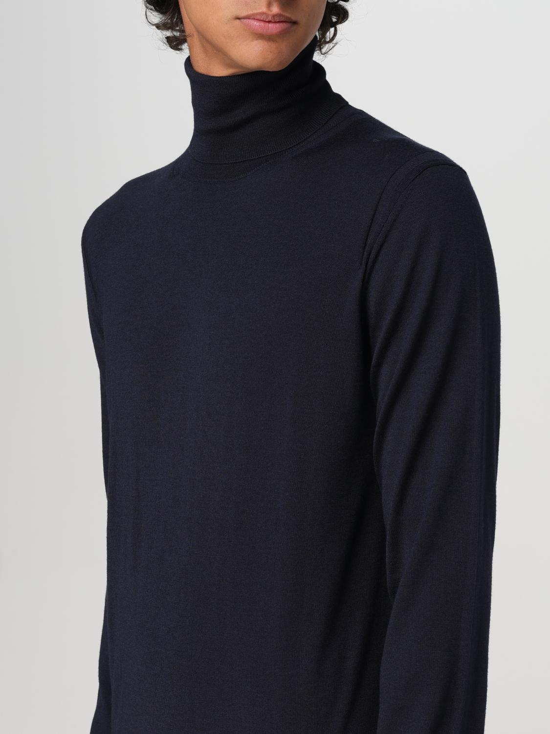 PAOLO PECORA SWEATER: Sweater men Paolo Pecora, Blue - Img 3