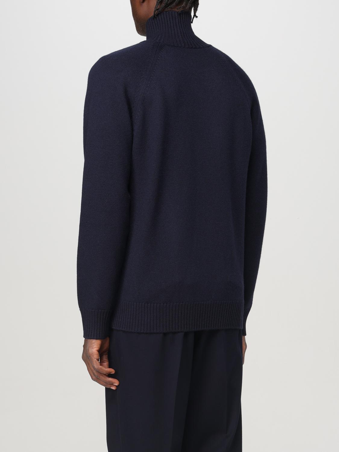 PAOLO PECORA JERSEY: Jersey hombre Paolo Pecora, Azul Marino - Img 2