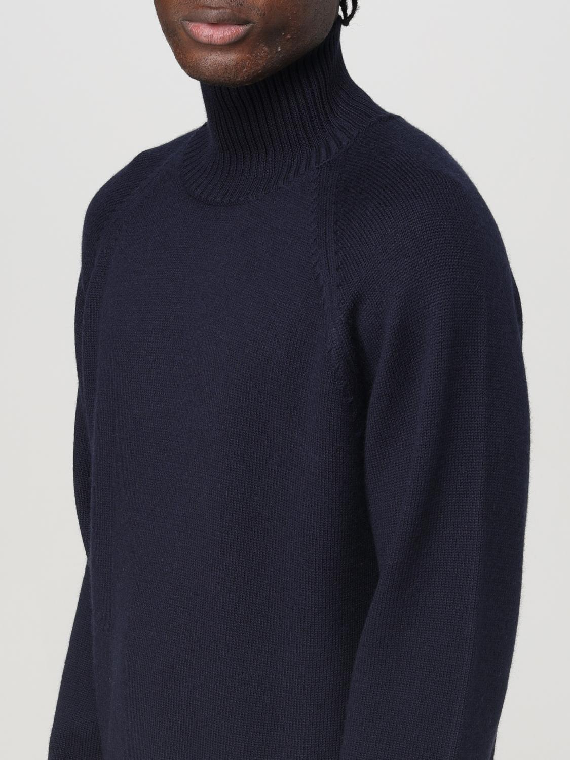 PAOLO PECORA JERSEY: Jersey hombre Paolo Pecora, Azul Marino - Img 3