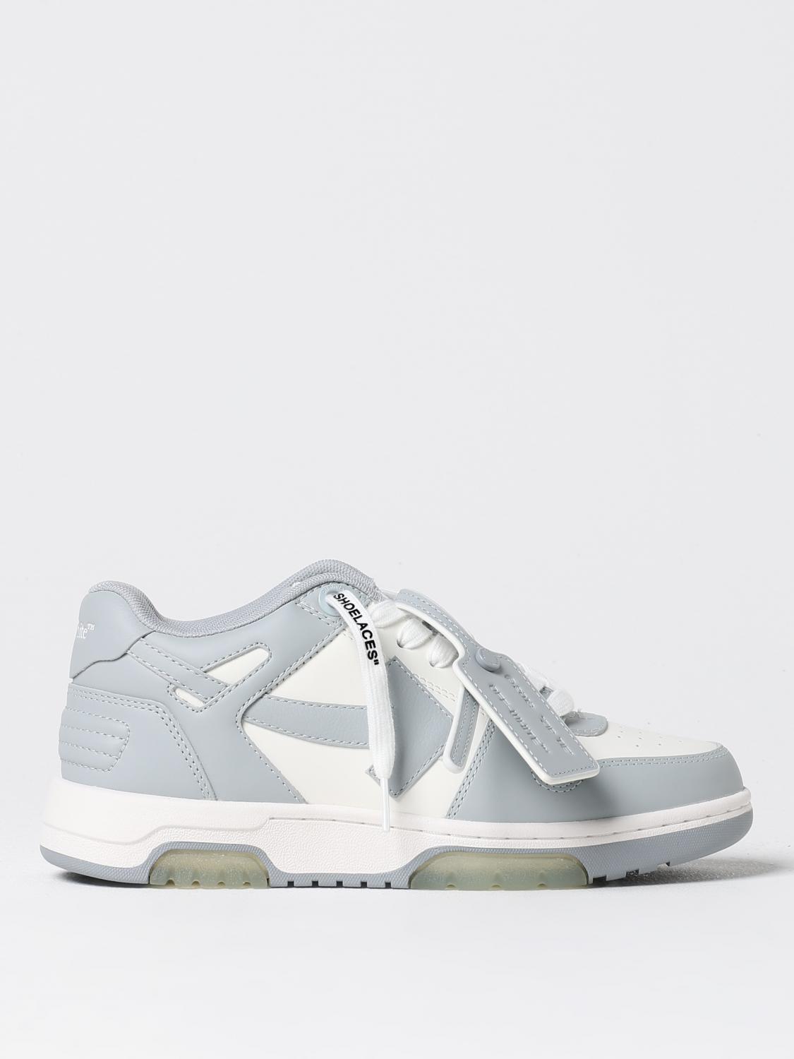 OFF-WHITE SNEAKERS: Sneakers Out Of Office Off-White in pelle , Bianco - Img 1
