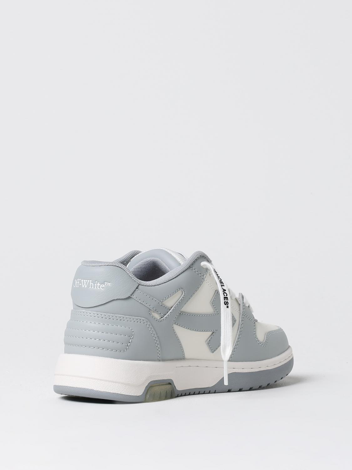 OFF-WHITE SNEAKERS: Sneakers Out Of Office Off-White in pelle , Bianco - Img 3