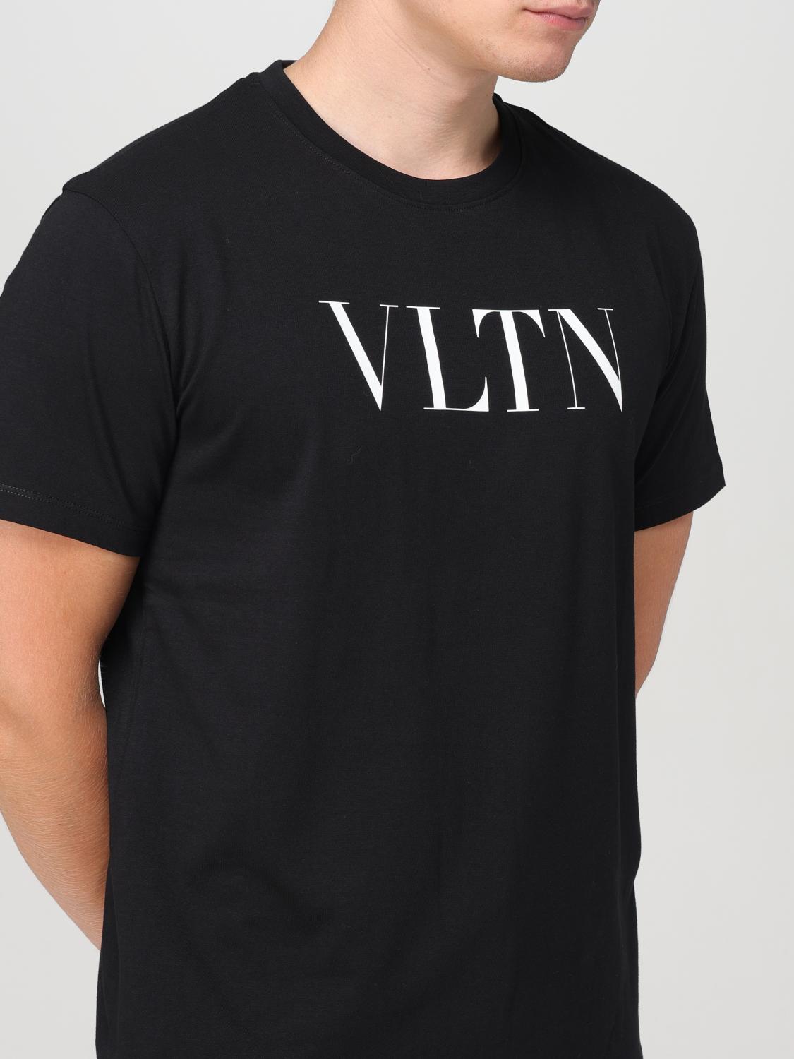 Valentino Tシャツ メンズ - ブラック | 5V3MG10V3LE | GIGLIO.COM