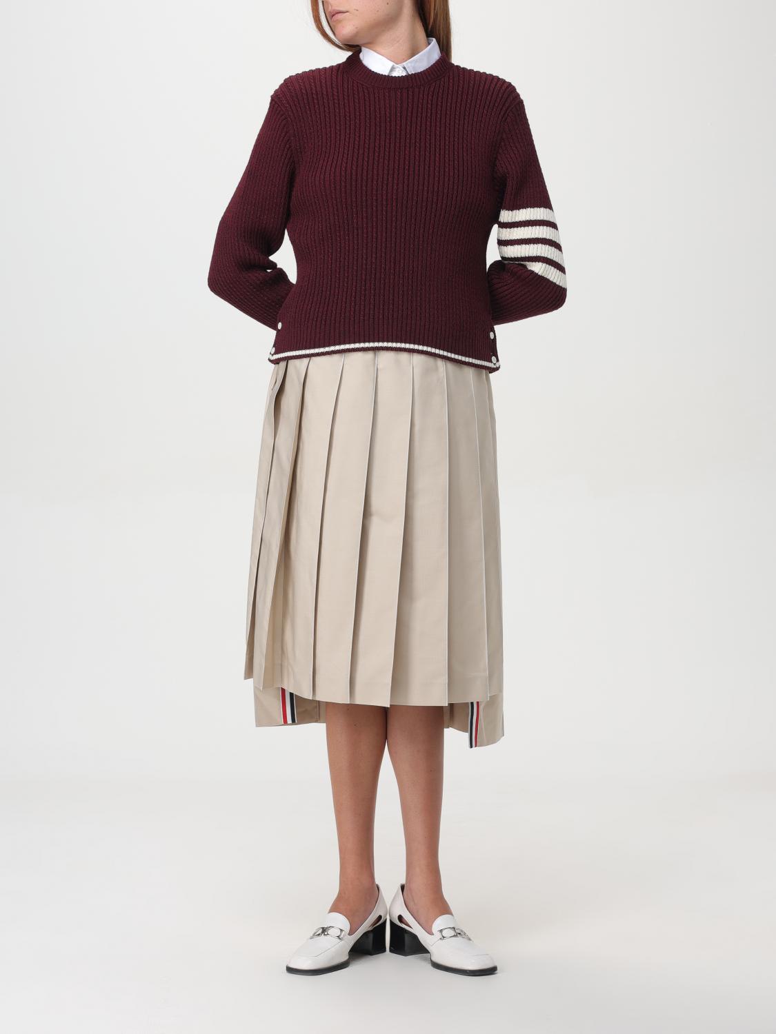 THOM BROWNE FALDA: Falda mujer Thom Browne, Kaki - Img 2