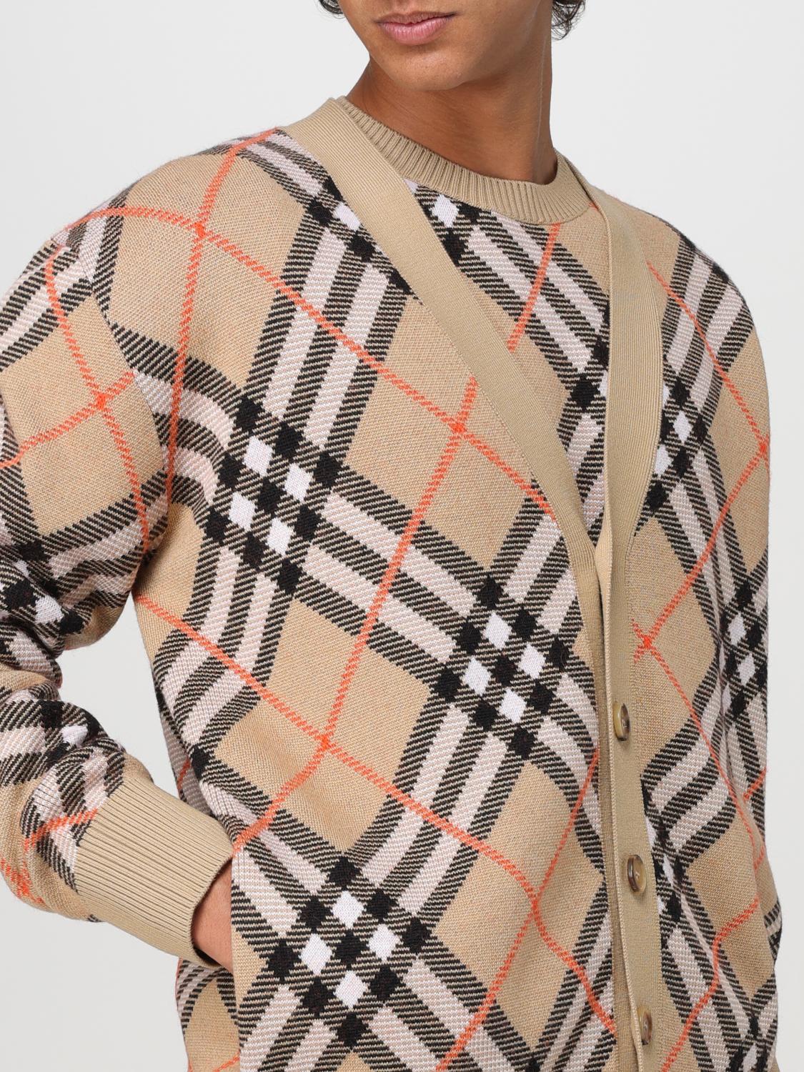 Burberry Cardigan men - Beige | 8093494 | GIGLIO.COM