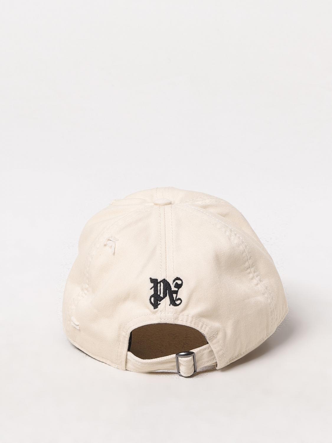 PALM ANGELS HAT: Hat men Palm Angels, White - Img 3