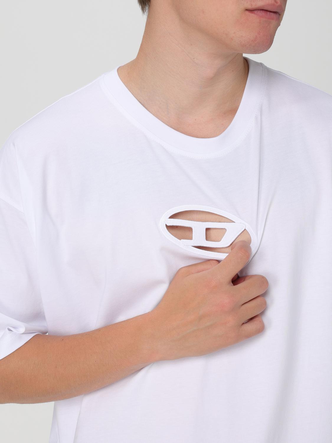 Diesel T-shirt men - White | A151800NIAX | GIGLIO.COM