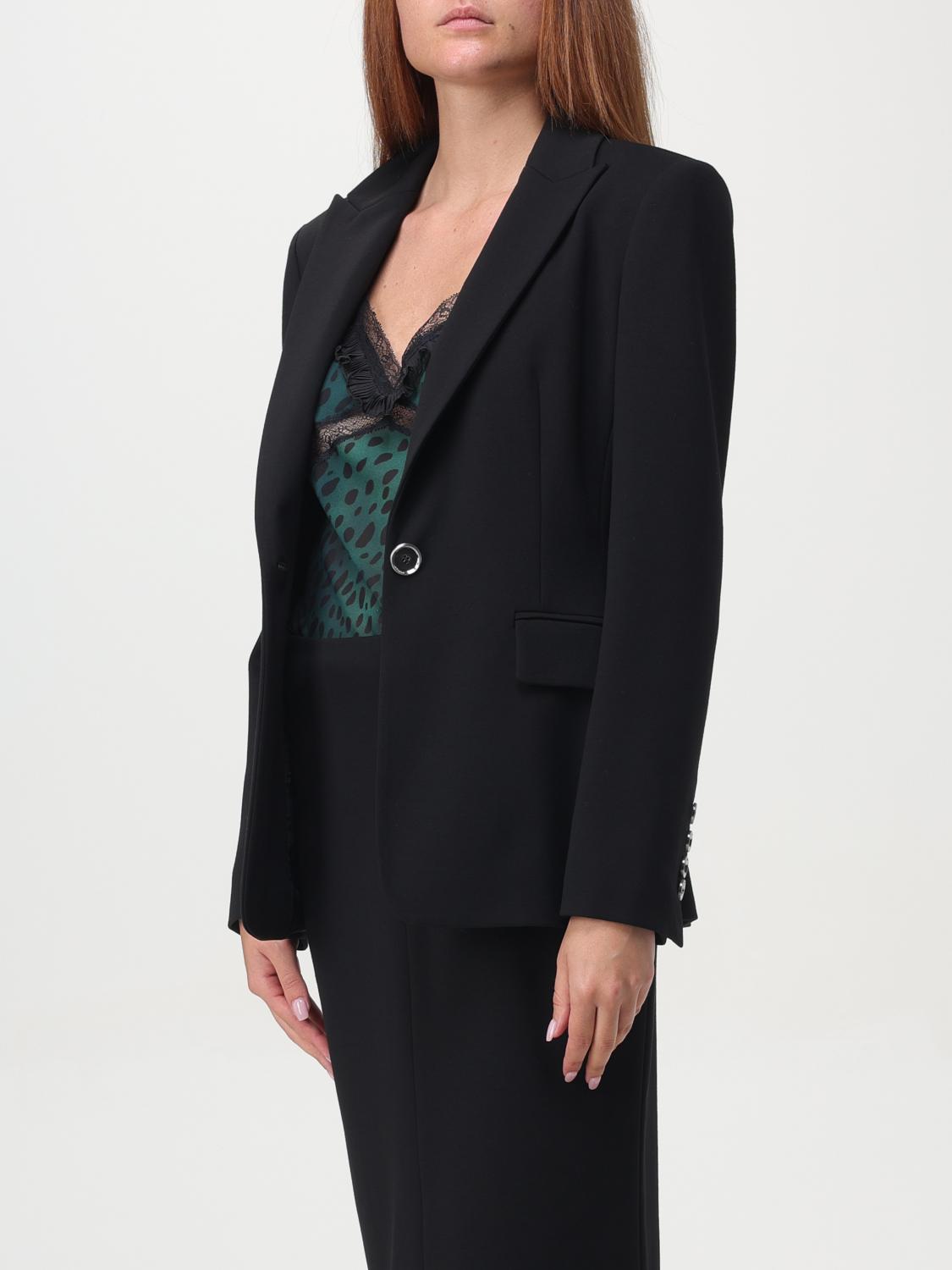 PINKO CHAQUETA: Americana mujer Pinko, Negro - Img 3