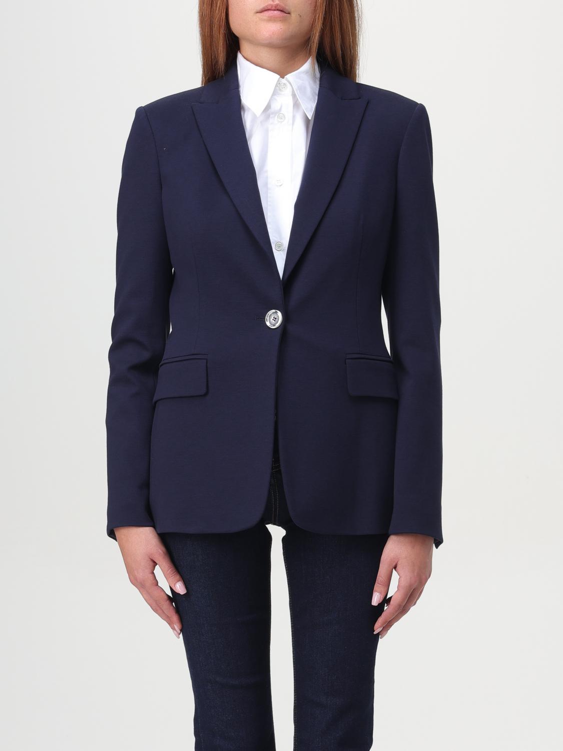 PINKO CHAQUETA: Americana mujer Pinko, Azul Oscuro - Img 1