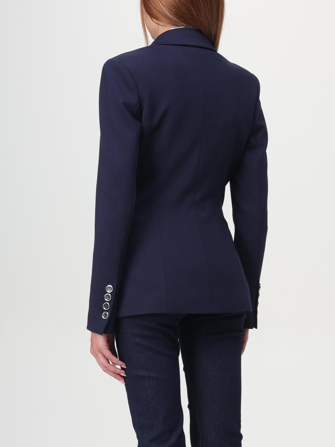 PINKO CHAQUETA: Americana mujer Pinko, Azul Oscuro - Img 2