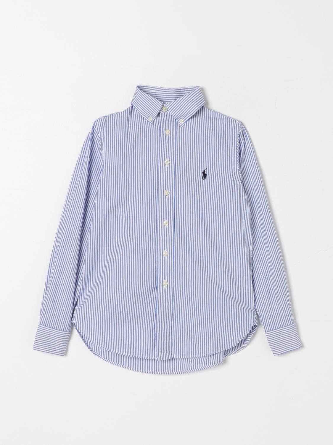 POLO RALPH LAUREN SHIRT: Shirt kids Polo Ralph Lauren, Striped - Img 1