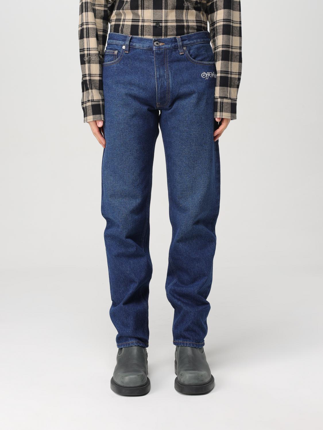 OFF-WHITE JEANS: Jeans men Off-white, Blue - Img 1