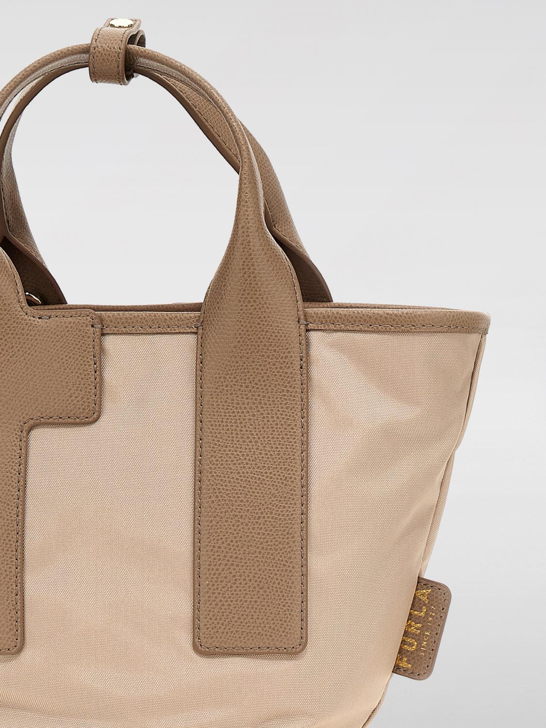 FURLA MINITASCHE: Handtasche damen Furla, Beige - Img 3