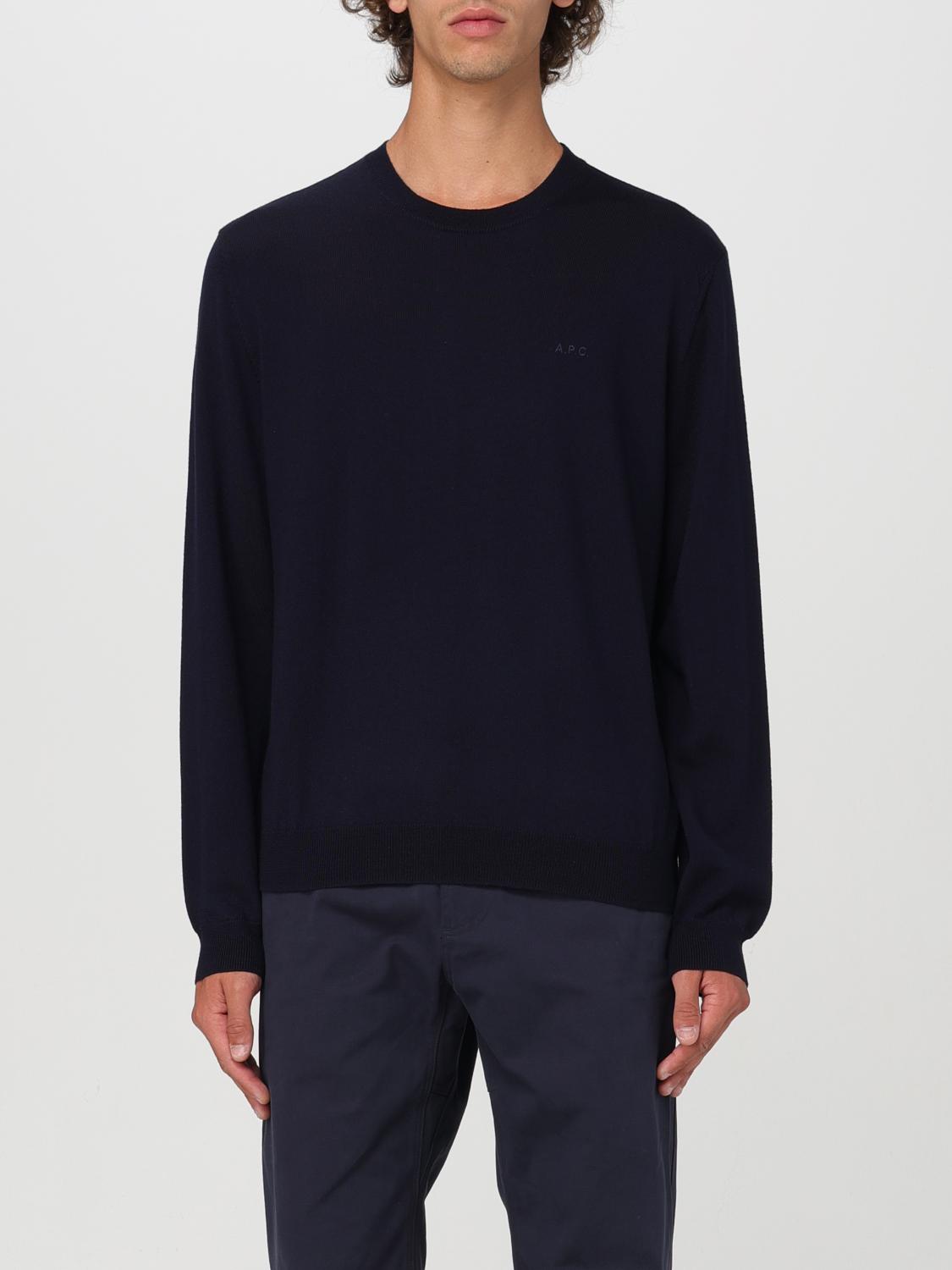 A.P.C. PULLOVER: Pullover herren A.P.C., Blau - Img 1