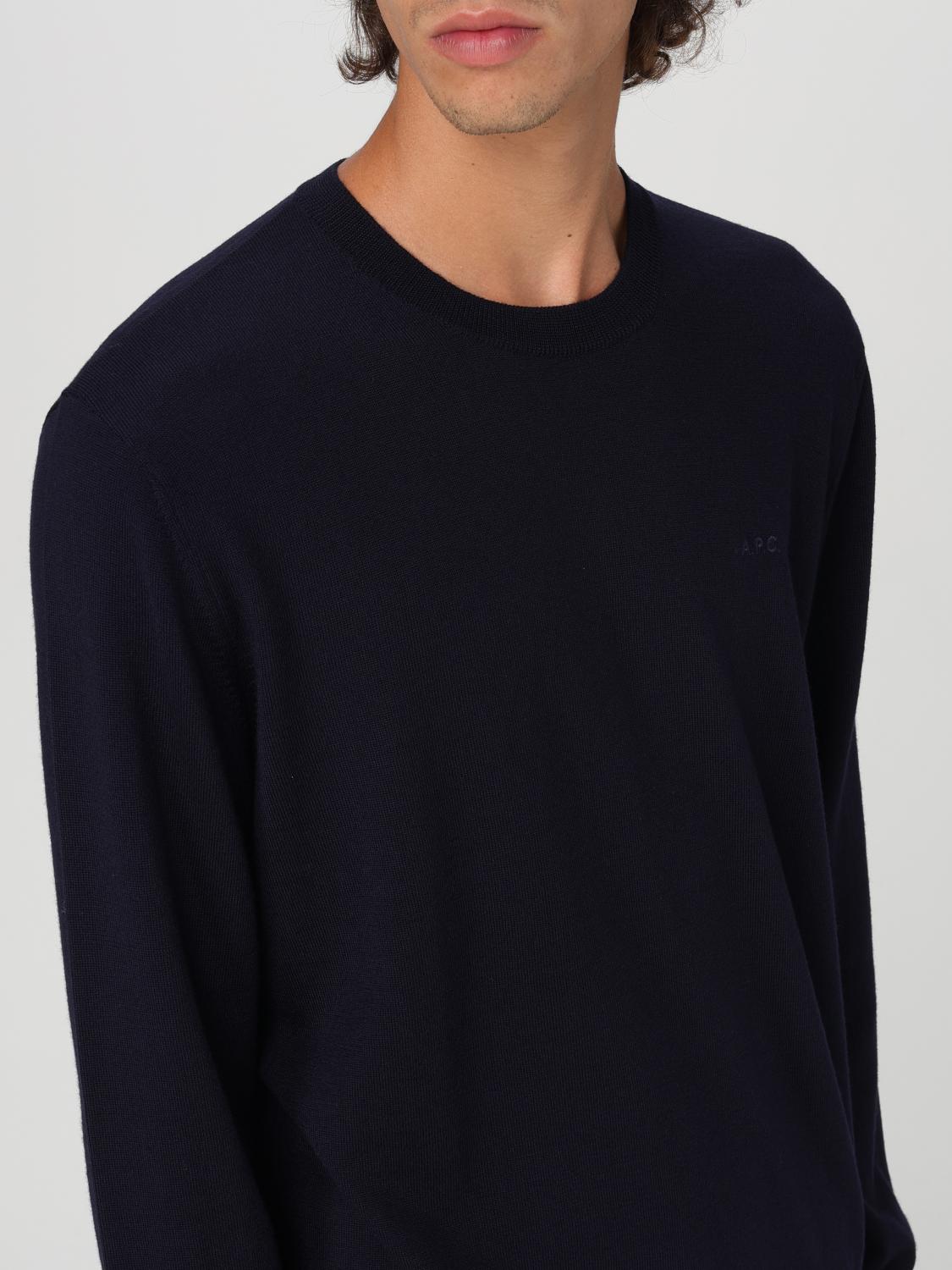 A.P.C. PULLOVER: Pullover herren A.P.C., Blau - Img 3