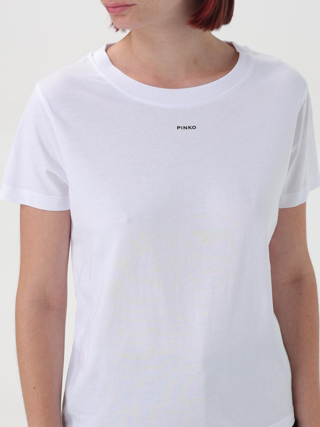 PINKO T-SHIRT: Pullover damen Pinko, Weiß - Img 3