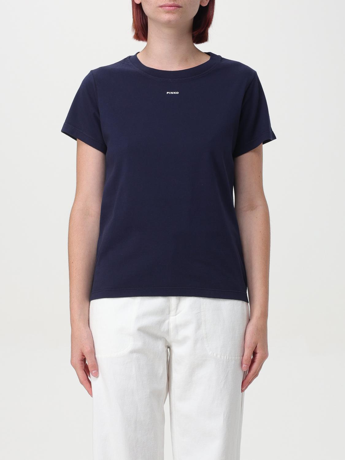 PINKO T-SHIRT: Pullover damen Pinko, Blau - Img 1