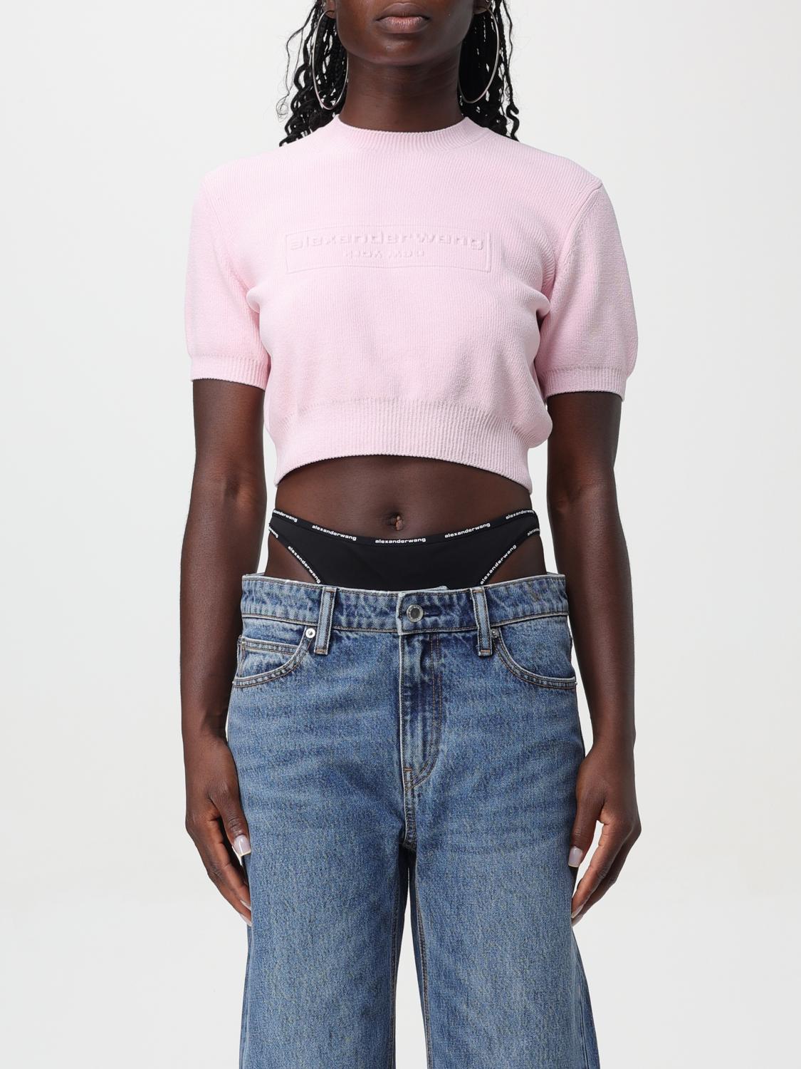 ALEXANDER WANG トップス: トップス レディース Alexander Wang, ピンク - Img 1