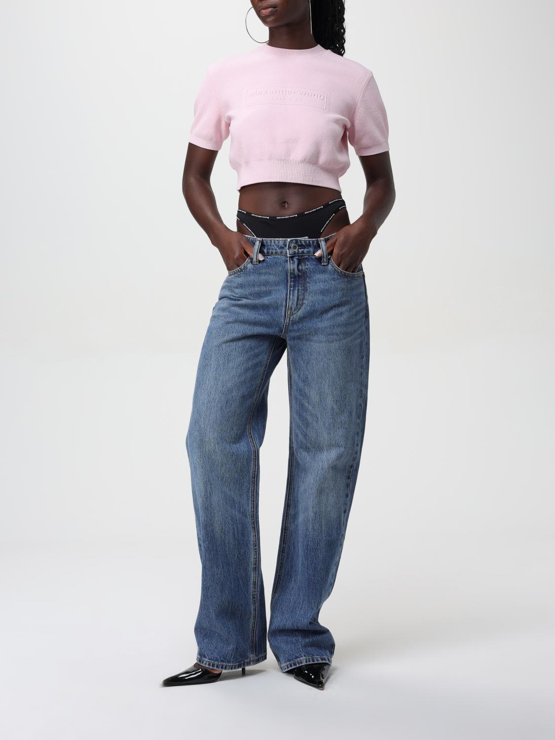 ALEXANDER WANG トップス: トップス レディース Alexander Wang, ピンク - Img 2
