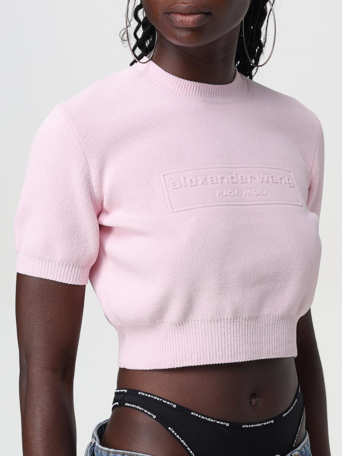 ALEXANDER WANG トップス: トップス レディース Alexander Wang, ピンク - Img 5