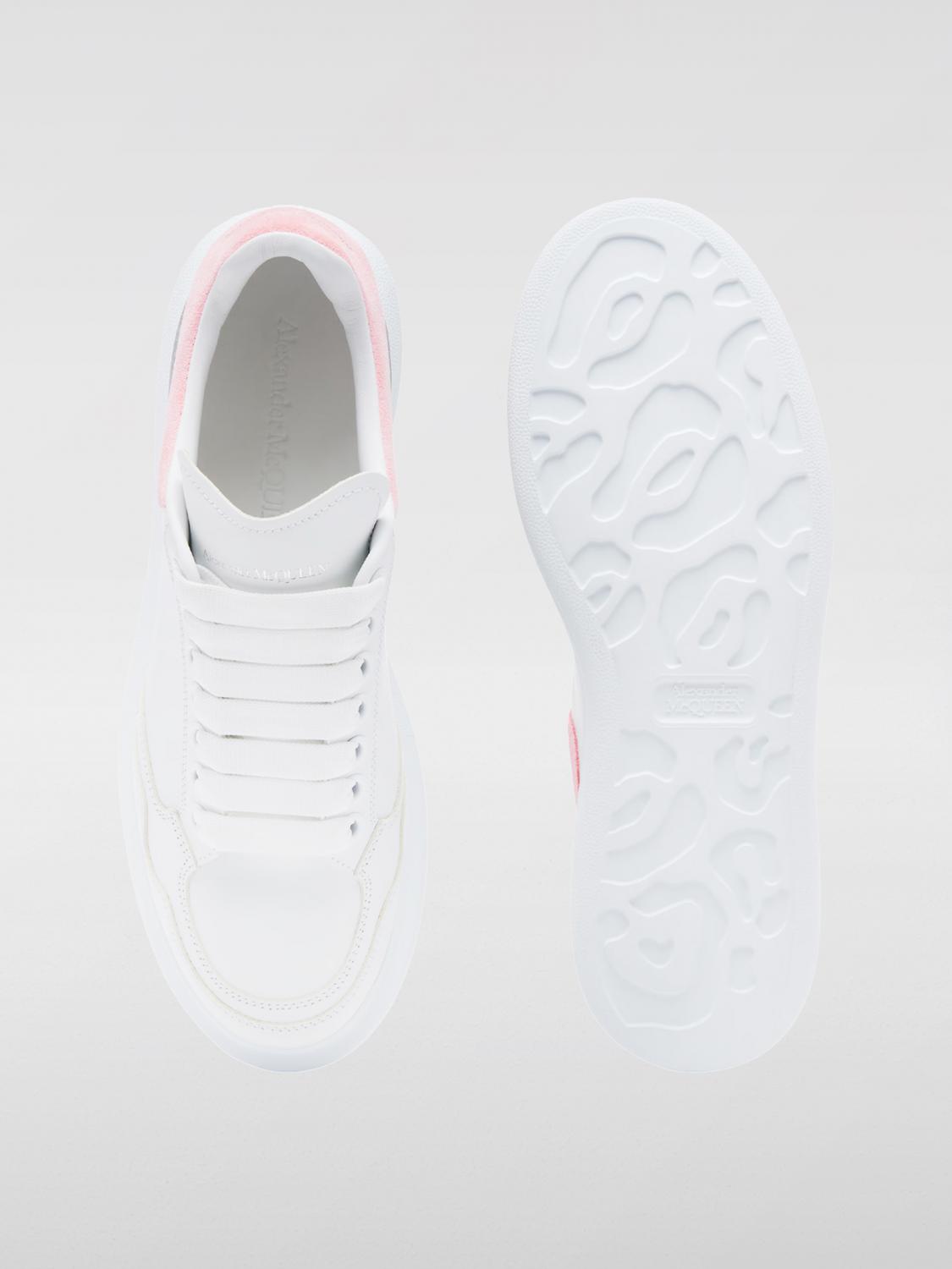 MCQUEEN SNEAKERS: Sneakers damen McQueen, Weiß - Img 4