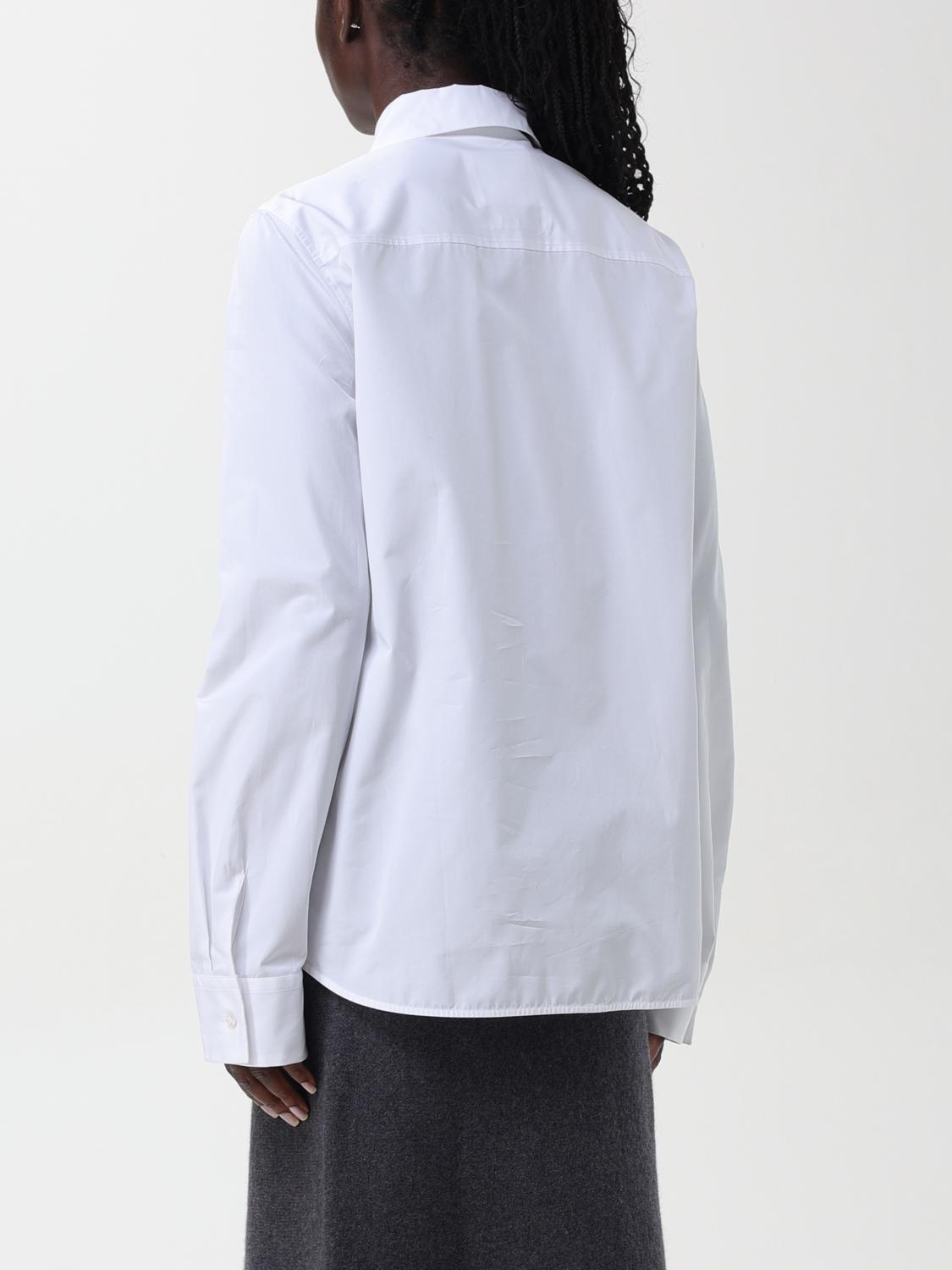 JIL SANDER CAMICIA: Camicia Jil Sander in popeline di cotone , Bianco - Img 3