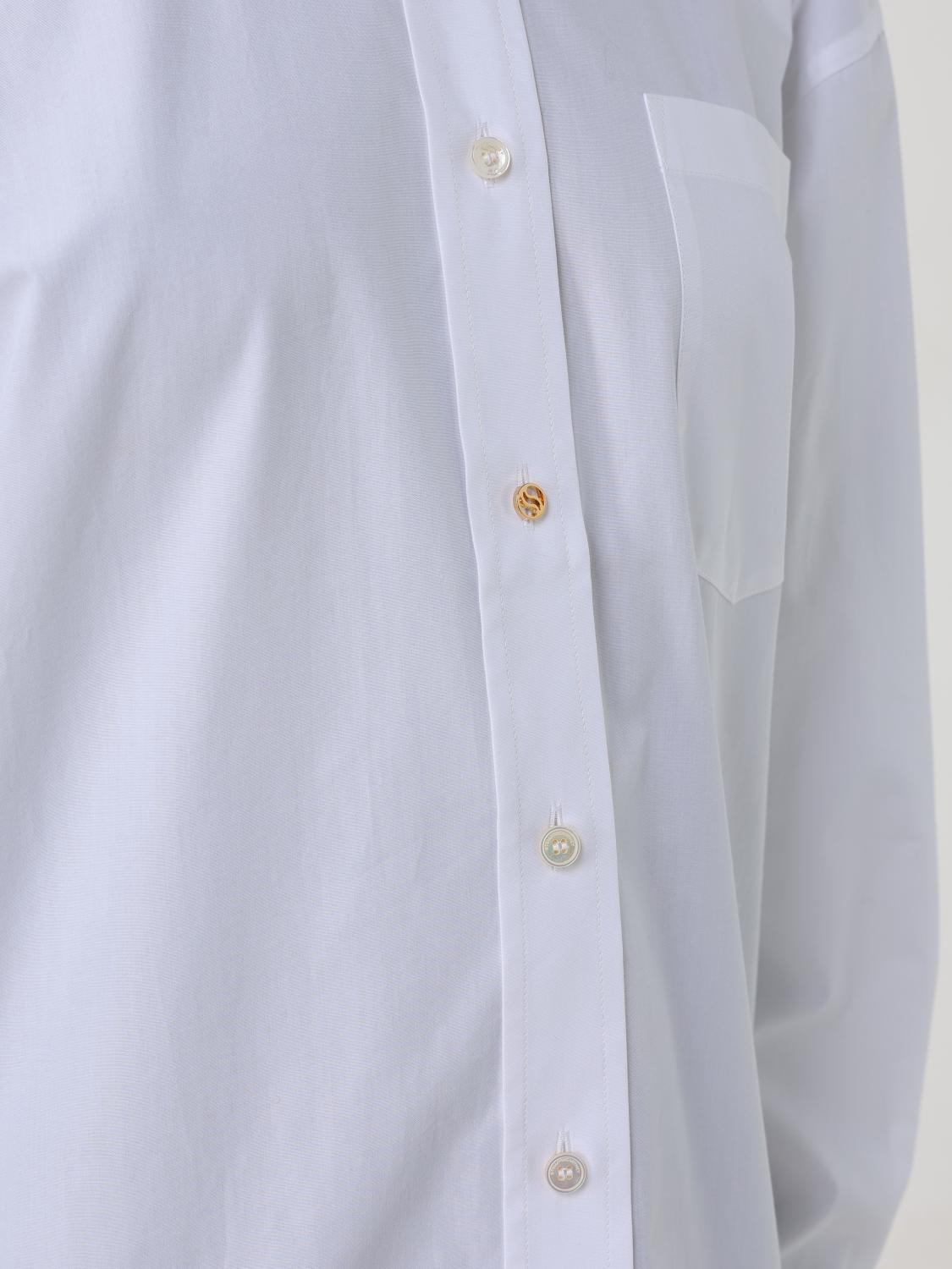 STELLA MCCARTNEY CAMICIA: Camicia Stella McCartney in popeline di cotone , Bianco - Img 5