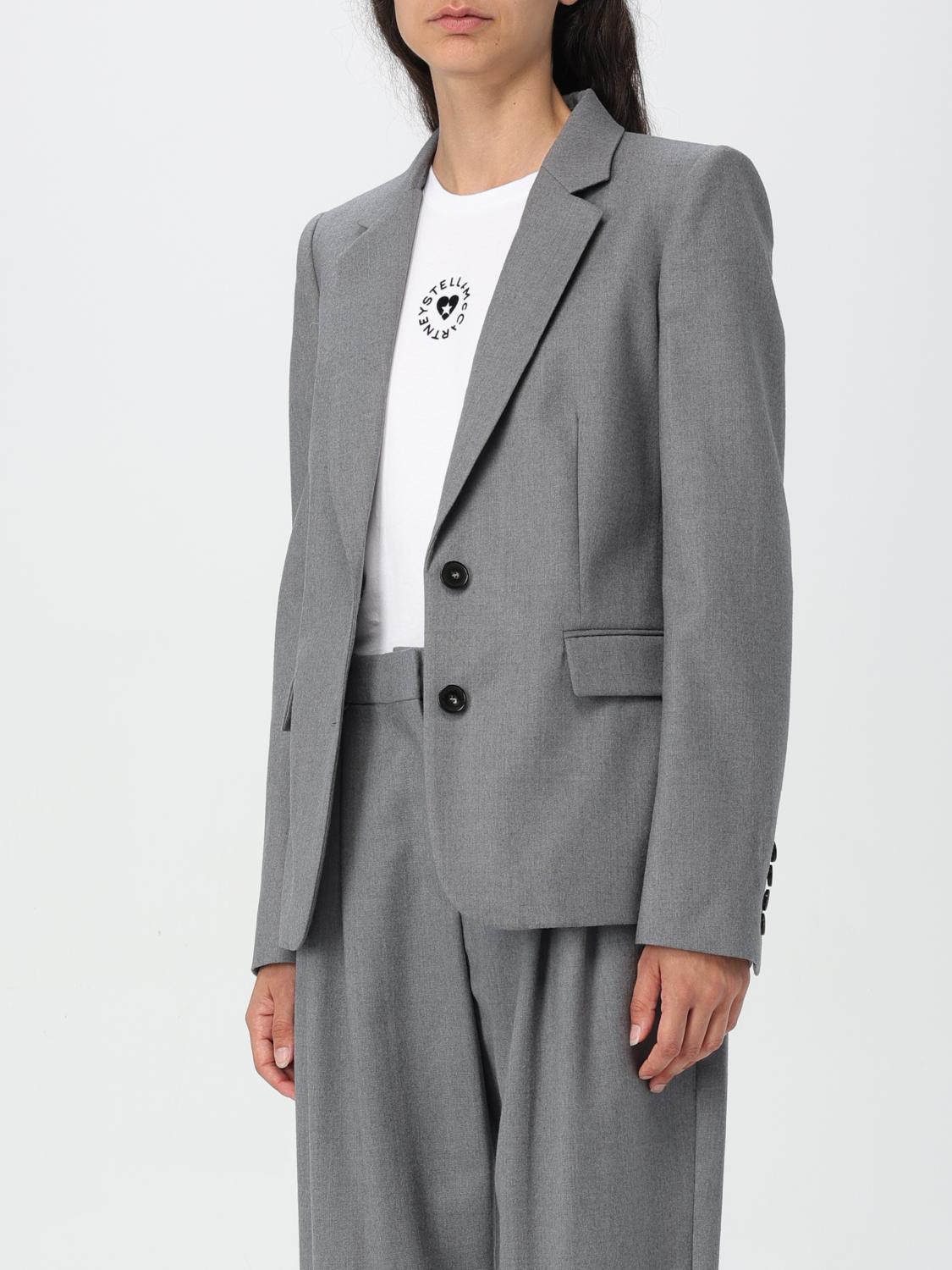 STELLA MCCARTNEY AMERICANA: Chaqueta mujer Stella McCartney, Gris - Img 4