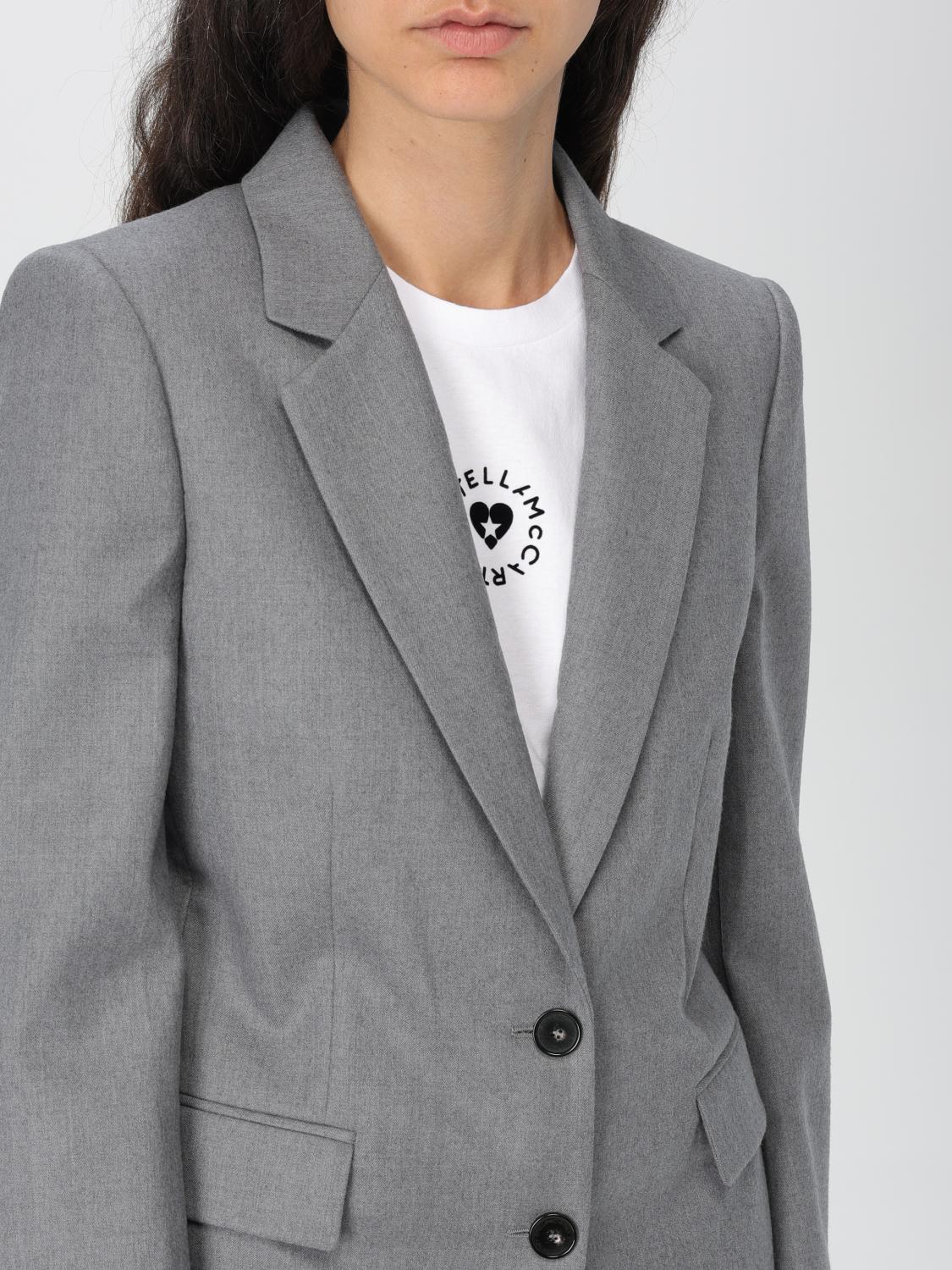 STELLA MCCARTNEY AMERICANA: Chaqueta mujer Stella McCartney, Gris - Img 5