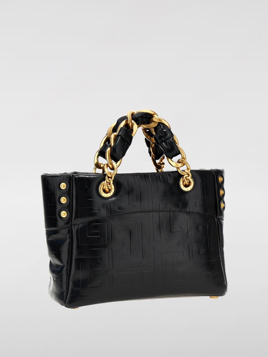 BALMAIN BOLSO DE MANO: Bolso de mano mujer Balmain, Negro - Img 2