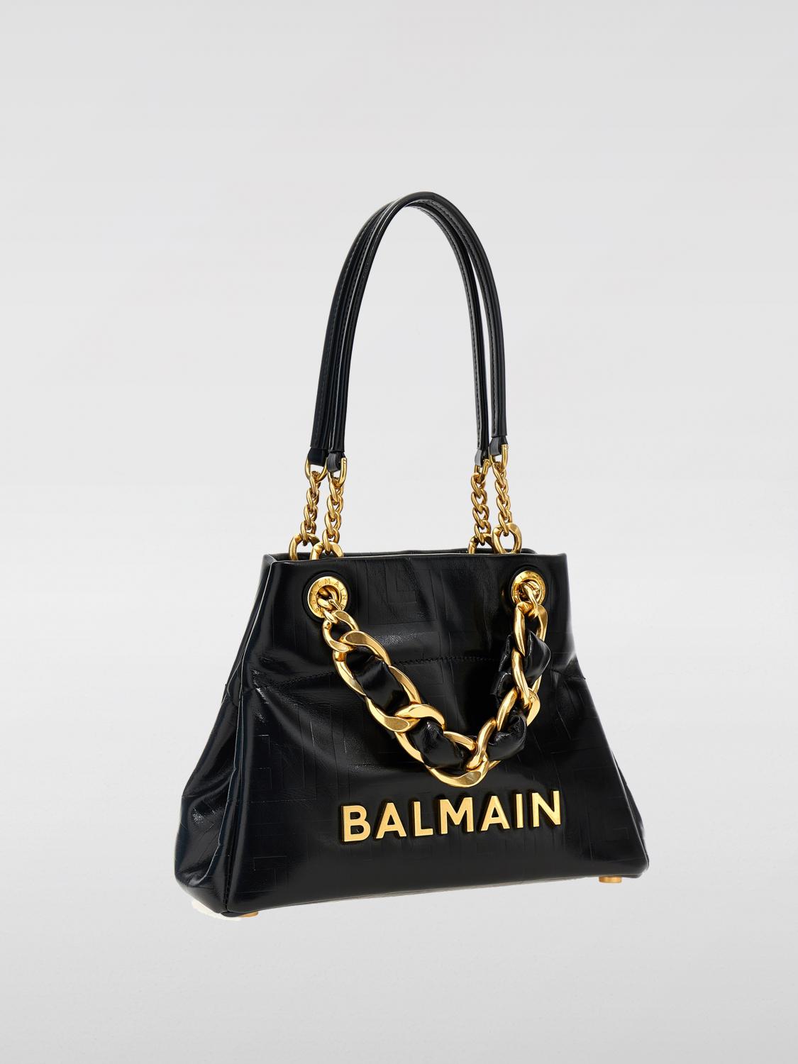 BALMAIN BOLSO DE MANO: Bolso de mano mujer Balmain, Negro - Img 3