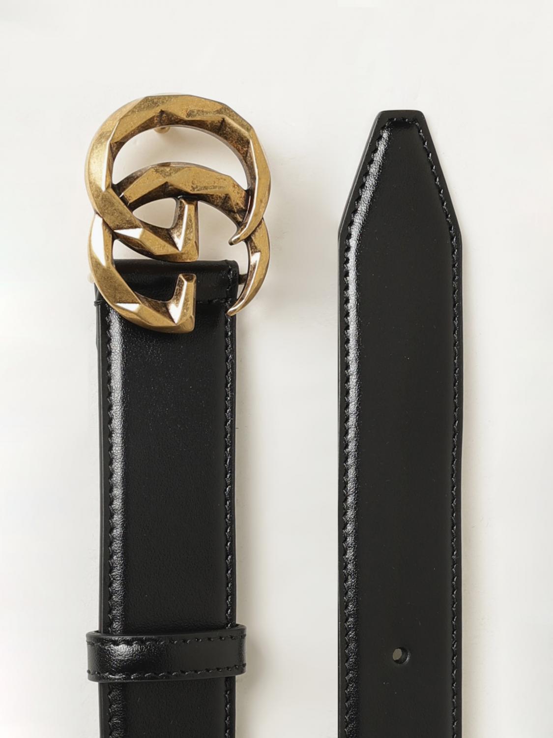 Black and gold gucci belt mens on sale