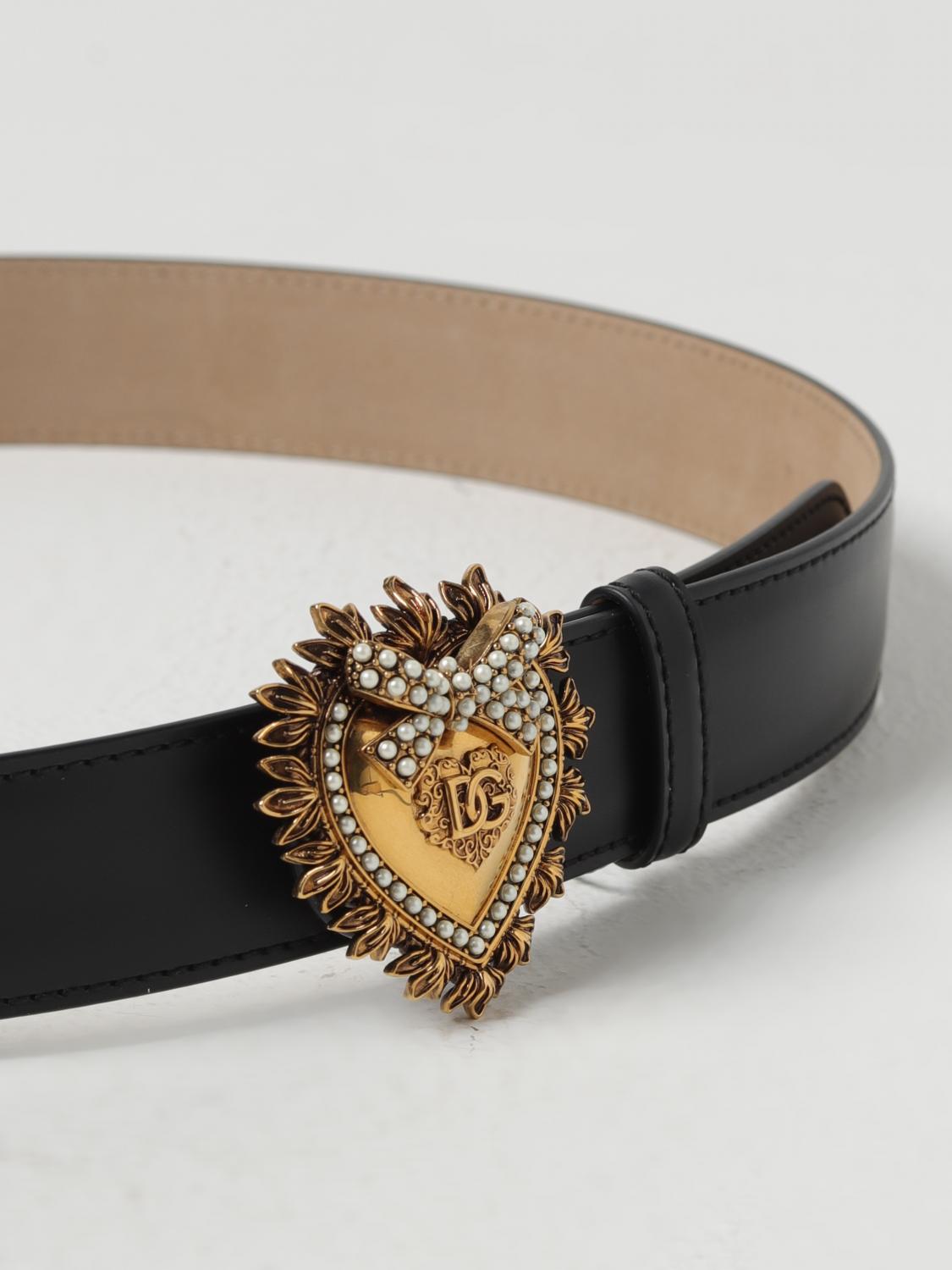 Dolce & Gabbana Belt woman - Black | BE1315AK861 | GIGLIO.COM