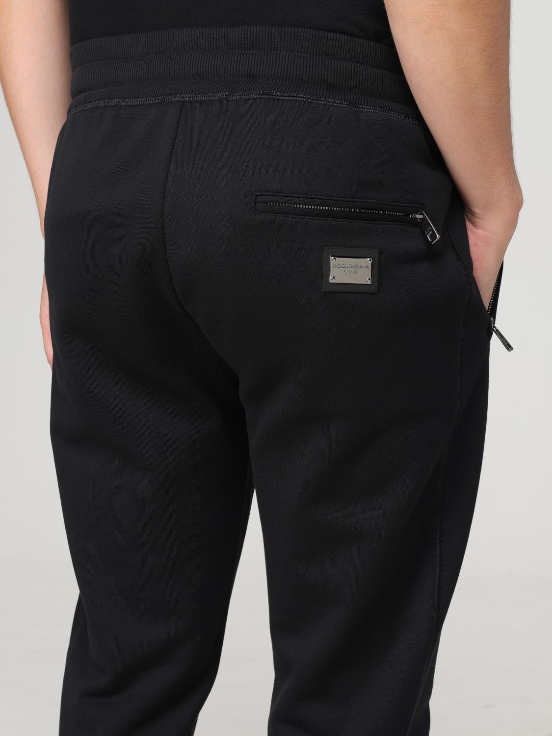 DOLCE & GABBANA PANTS: Pants men Dolce & Gabbana, Black - Img 5