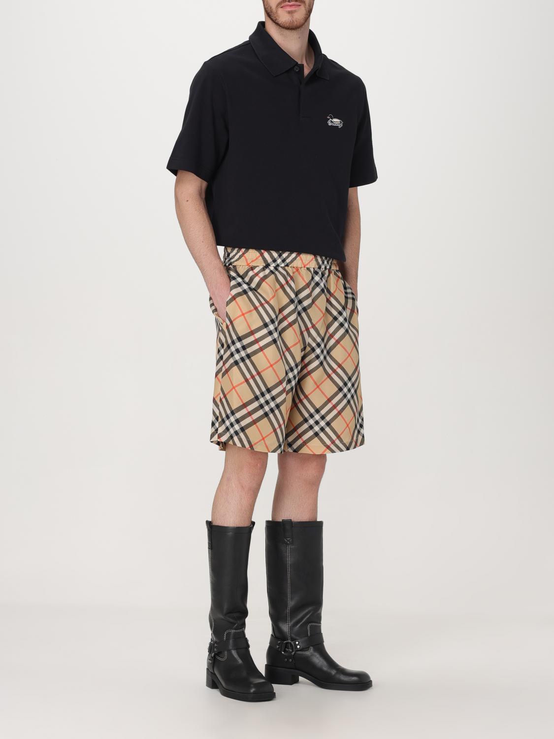 Burberry ポロシャツ メンズ - ブラック | 8094256 | GIGLIO.COM