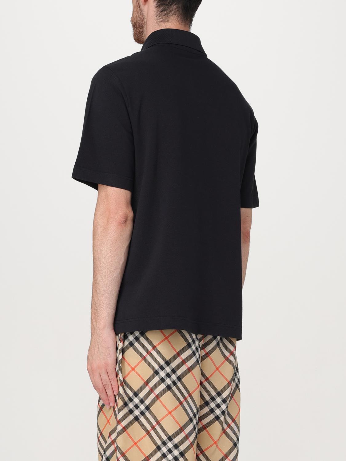 Burberry ポロシャツ メンズ - ブラック | 8094256 | GIGLIO.COM