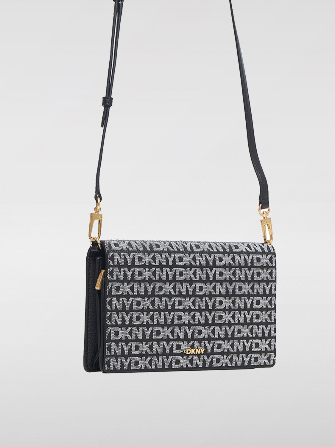 DKNY MINITASCHE: Schultertasche damen Dkny, Schwarz - Img 3