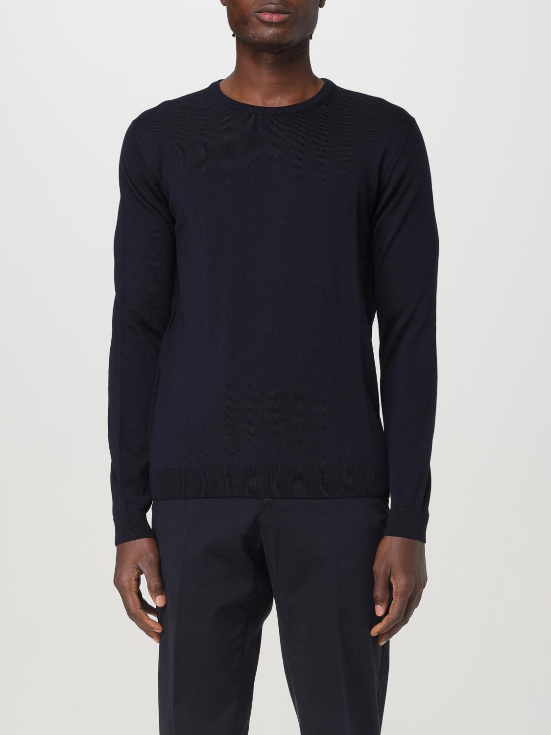 ROBERTO COLLINA SWEATER: Sweater men Roberto Collina, Blue - Img 1