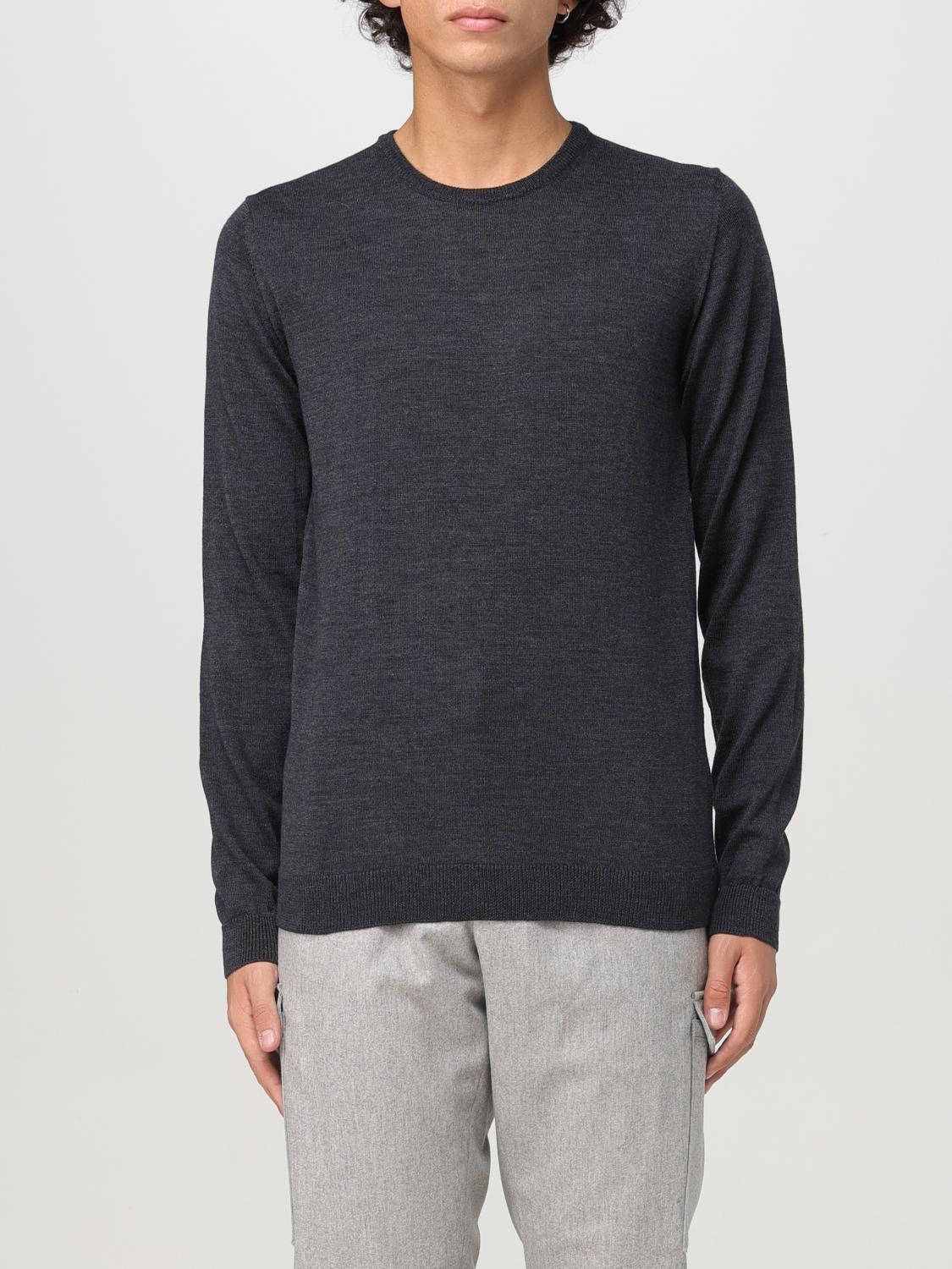 ROBERTO COLLINA SWEATER: Sweater men Roberto Collina, Charcoal - Img 1