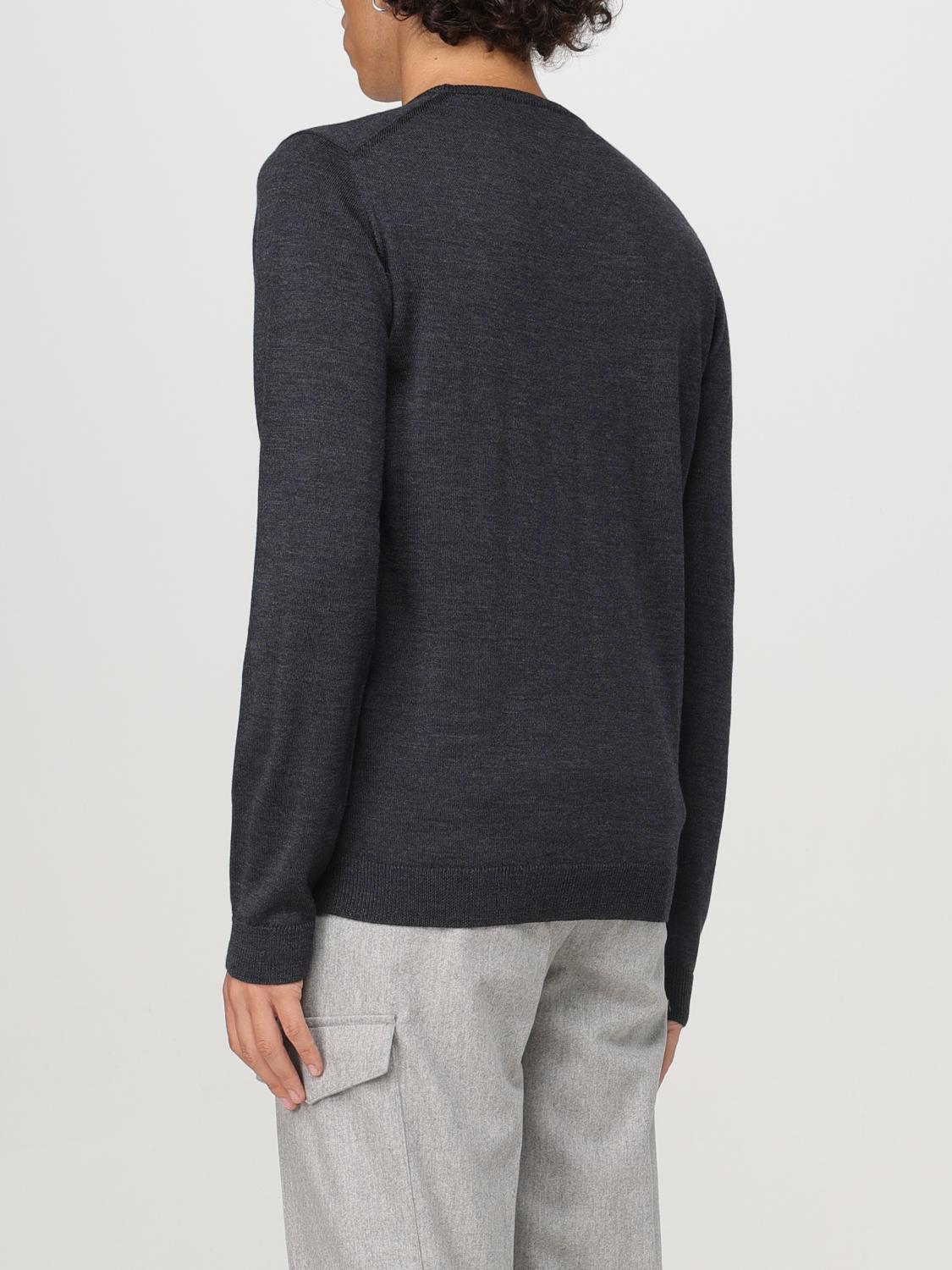 ROBERTO COLLINA SWEATER: Sweater men Roberto Collina, Charcoal - Img 2