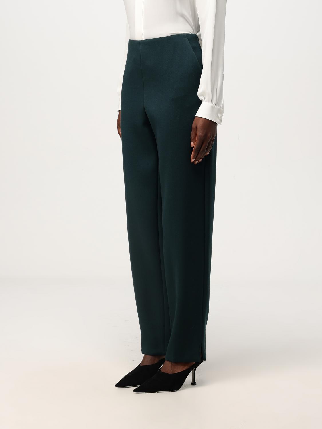 GIORGIO ARMANI PANTS: Pants woman Giorgio Armani, Green - Img 4