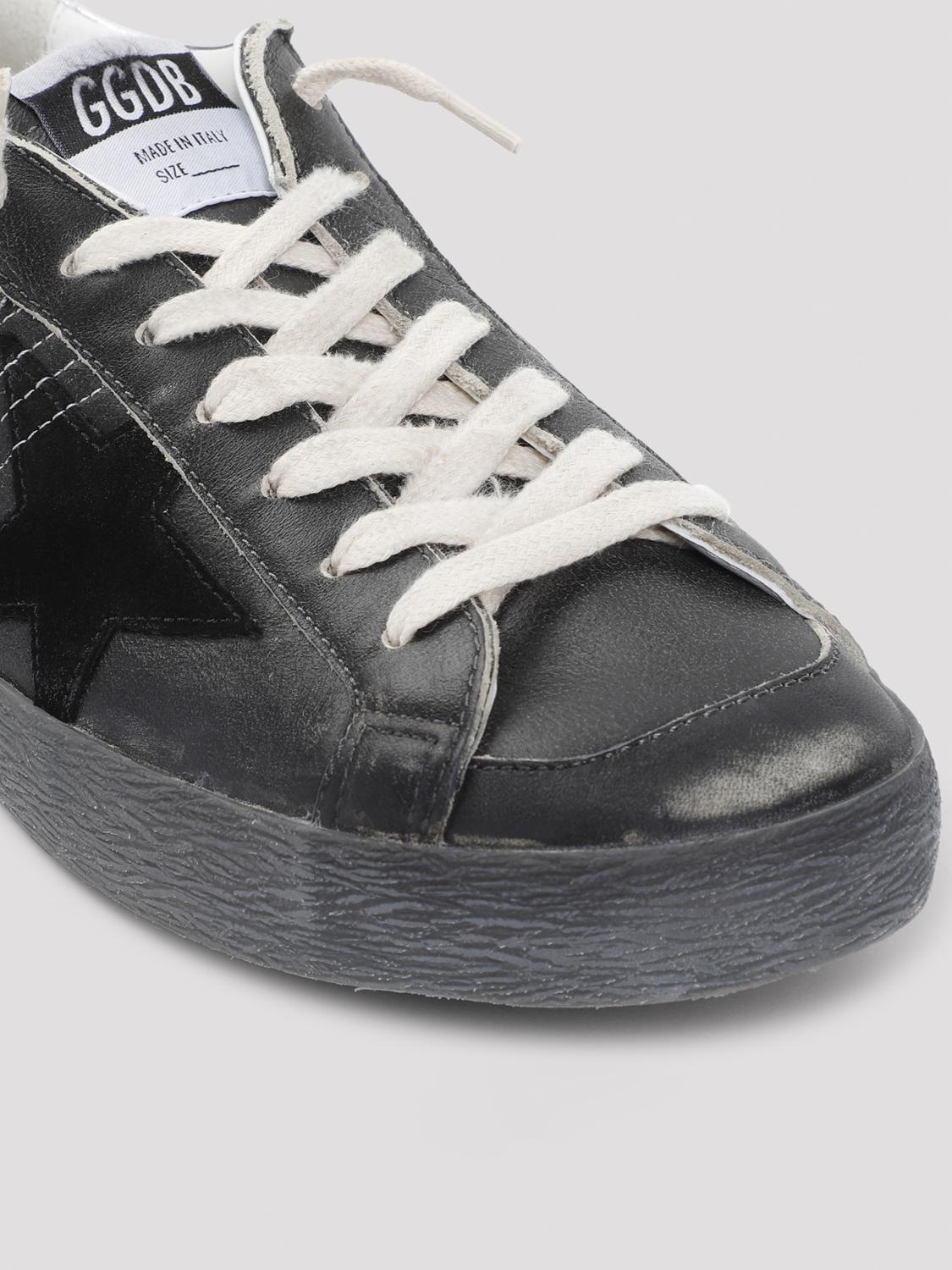 GOLDEN GOOSE BASKETS: Baskets homme Golden Goose, Noir - Img 4